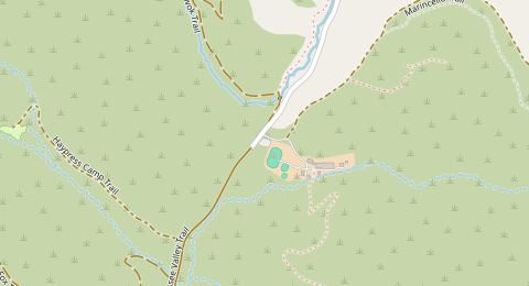 Map of a likely free parking spot near Tennessee Valley Road, San Francisco