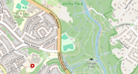 Map of a likely free parking spot near Recoil, Northwest Philadelphia, Philadelphia