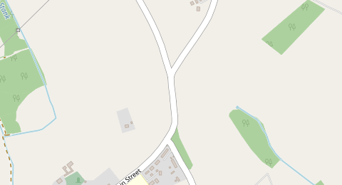 Map of a likely free parking spot near Main Street, York