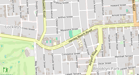 Map of a likely free parking spot near Henley Beach Road, Lockleys, Adelaide